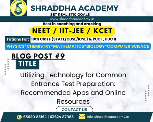 Utilizing Technology for Common Entrance Test Preparation: Recommended Apps and Online Resources
