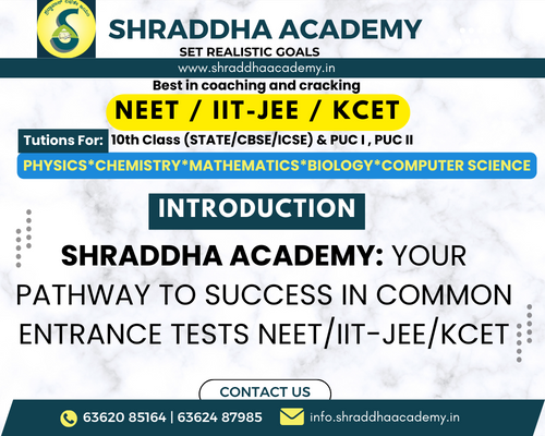 Shraddha Academy: Your Pathway to Success in Common Entrance Tests