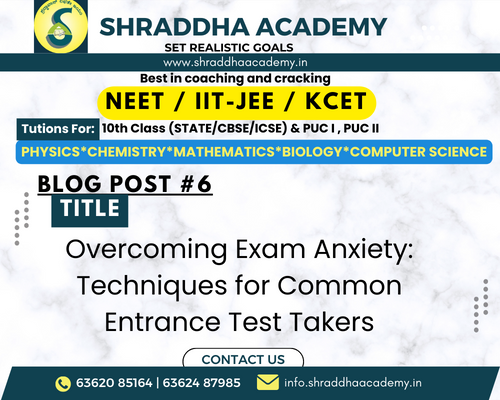 Conquering the Challenge: Techniques for Overcoming Exam Anxiety in Common Entrance Tests